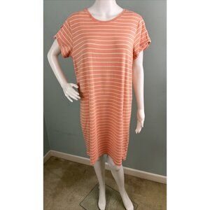 NWT Women's Sanctuary Striped So Twisted Tee T-Shirt Dress Sz XL
